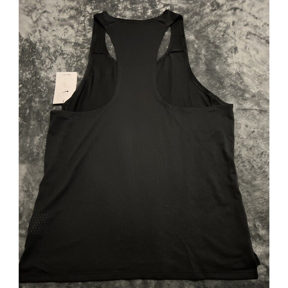 Medium Nike Men's Dri-Fit Fast Racing Singlet Running Top Black DQ4732-010 - Picture 7 of 7